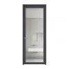 Modern minimalist style glass door, indoor sliding door, tempered glass sliding door Item Picture